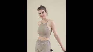 Must-Have Sports Bra for Your Yoga Workout Routine  #yoga #yogaroutine #homeworkout