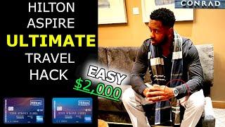 $2,000 LUXURY Hotel Stay FREE Conrad New York Midtown Review (How To Do it)