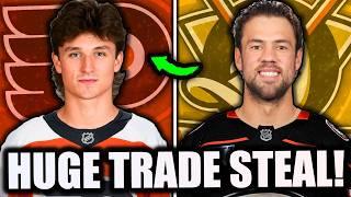 This Trevor Zegras Trade Is A STEAL For the Flyers...