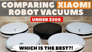 Comparing Xiaomi Robot Vacuums: Mijia G1, 1C, 2C, 1T, Dreame F9, Roborock E4 and E5 Which is best?!