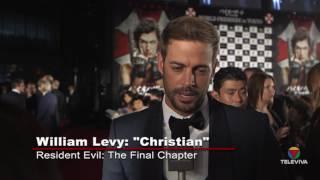 En Televiva William Levy en la película "Resident Evil The Final Chapter"