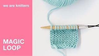 Knitting tutorial | How to knit in the round with the Magic Loop technique | WAK