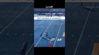 Boise State streaker gets tackled by a ref | BettorTakes