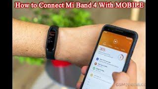 How To Connect Mi Band 4 With Mobile || Mi Band 4/5/6 "Pair First" - (New App:Zepp Life)