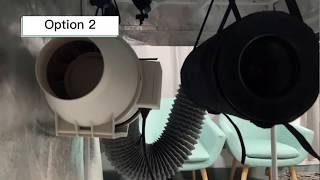 How to Set up Carbon Filter and Inline Fan in Grow Tent | Different Methods to Install Carbon Filter