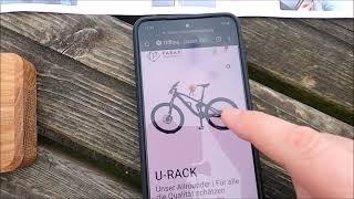 U-Rack Fahrrad-Wandhalter von Parax