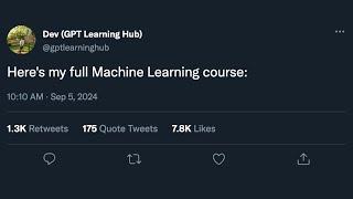 Free Machine Learning Course For Beginners | Learn ML In 2024