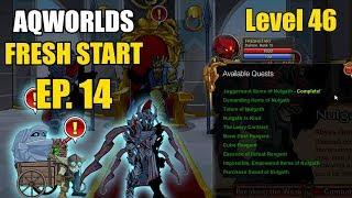 AQW Fresh Start Episode 14 - FIRST JUGGERNAUT ITEM! Adventure Quest Worlds