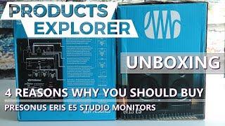 4 Reasons Why You Should Buy Presonus Eris E5 Studio Monitors and Unboxing