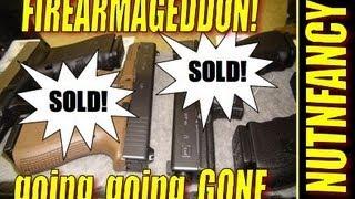 "Firearmageddon:" Gun Racks Go Bare at Gunnies by Nutnfancy