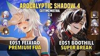NEW APOC 4 - E0S1 Feixiao FUA & E0S1 Boothill Break - Apocalyptic Shadow 4 - Honkai: Star Rail 3.3