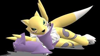 (MMD) Renamon (crab ravee)