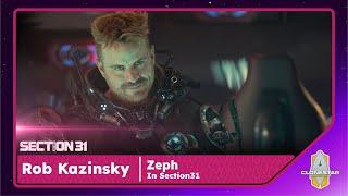 Rob Kazinsky Talks Zeph, Mech Suits & Star Trek: Section 31 | Clonestar Podcast