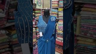 2 min ready to wear saree #hariomclothhouse #partywear #saree 7015652424
