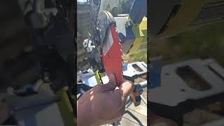 Ryobi miter saw blade change