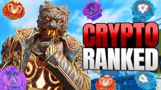 High Level Crypto Ranked Gameplay - Apex Legends (No Commentary)