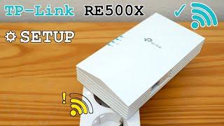 TP-Link RE500X Wi-Fi 6 extender dual band • Unboxing, installation, configuration and test