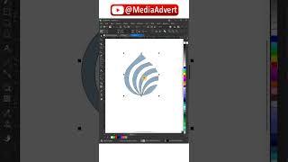 Vector design Creation in Coreldraw 2024 #coreldraw2024 #vectordesign #graphicdesign #shortvideo