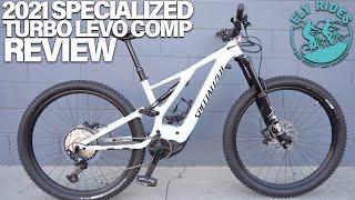 2021 Specialized Turbo Levo Comp Review, 700 Wh Battery Electric Mountain Bike!