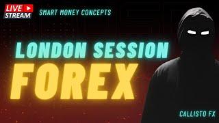 LIVE 87% WINRATE SMC FOREX TRADING: MONDAY GOLD, GBPJPY - LONDON Session | 7/10