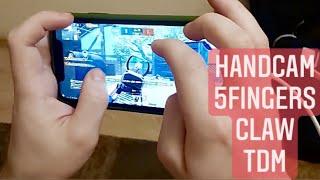 5 FINGERS CLAW HANDCAM. PUBG MOBILE TDM