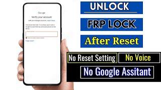 How To Unlock Google Account After Factory Reset 2023 | No Need PC