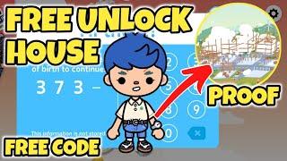 Free Unlock All House Toca Life World / Free Code Toca Boca | with Proof