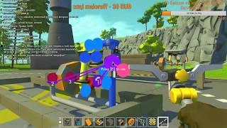 Scrap Mechanic. Стрим-гайд. Как создать поршневой двигатель в игре.