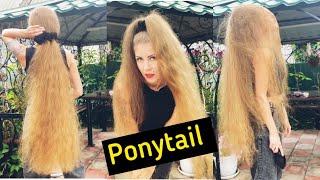 low and high PONYTAIL