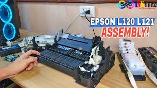 How to Assemble Epson L120 L121 Full Tutorial! Beginner's Guide | INKfinite