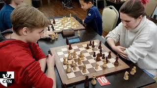 FM A. Tsvetkov (2298) vs IM P. Shuvalova (2330). Chess Fight Night. CFN. Blitz