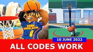 *ALL CODES WORK* [CANDY] Dunking Simulator ROBLOX | 10 JUNE 2022