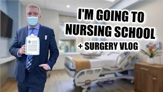 I'M BECOMING A NURSE & SURGERY VLOG | Flight Attendant Life