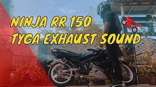 Kawasaki Ninja RR 150 exhaust sound #15