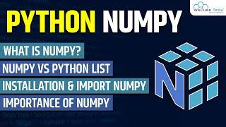 NumPy Python - What is NumPy in Python | Numpy Python tutorial in Hindi