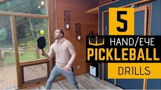 5 hand/eye coordination drills for pickleball