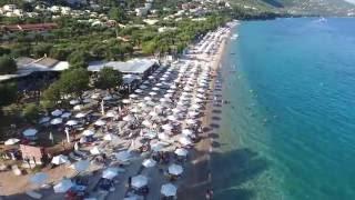 Barbati Beach Aerial video 15 meters 30km/h 13 08 16