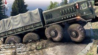 SPINTIRES 2014 - MAZ 537 Going Up Hill