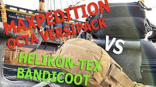 ОБЗОР: Maxpedition Octa Versipack VS Helikon Tex Bandicoot! Стоит ли платить больше?