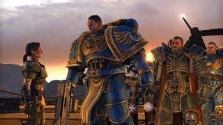 Inquisitor Thrax and Black Templars Detain Titus for Heresy (Warhammer 40k: Space Marine Ending)