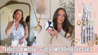 New Linjer Jewelry + Guest Wedding Special Occasion Dresses Spring 2025