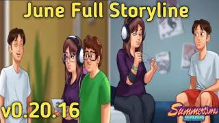 #7 (2 Quest) New June Complete Storyline Full Walkthrough | Summertime Saga 0.20.16 Latest Version