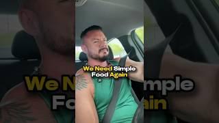 Make Food Simple Again! #gayfitness #nutrition