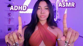 ASMR | ASMR for ADHD | Fast & Aggressive Focus Tests | Mouth Sounds & Collarbone Tapping ️