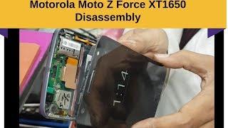 Motorola Moto Z Force XT1650 Disassembly Solution