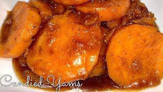 EASY Stove Top Southern Candied Yams|VERY CANDIED!!