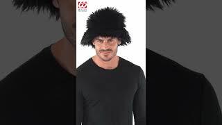 65100 - "BUCKET HAT PLUSH BLACK"