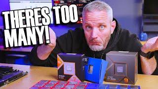 What CPU should you use?? 9800X3D, 14700k, 9950X???