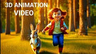 How to Make 3D Animation Kids Story with Free AI Tools - Story Video Kaise Banaye | cartoon video