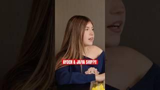 Ayden & Jafia DATING?!..  #jafiavalencia #shewantayden #dating #interview